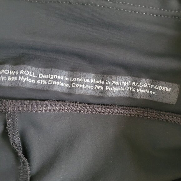 Aday Womens Throw and Roll Legging Size Small Dark Wash Stretchy - Picture 3 of 6